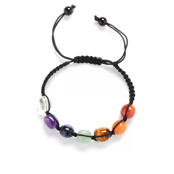 Unisex Chakra Adjustable Bracelet - Picture 4 of 7